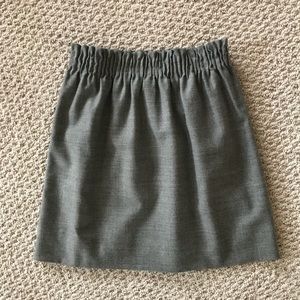 Jcrew grey skirt